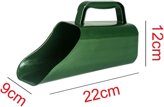 Garden Plastic Shovel,Multi-Function Plastic Garden Soil Scoop Shovel Spoons Wear Resistant Digging Tool Multi Function Rush Potted Plant Tool