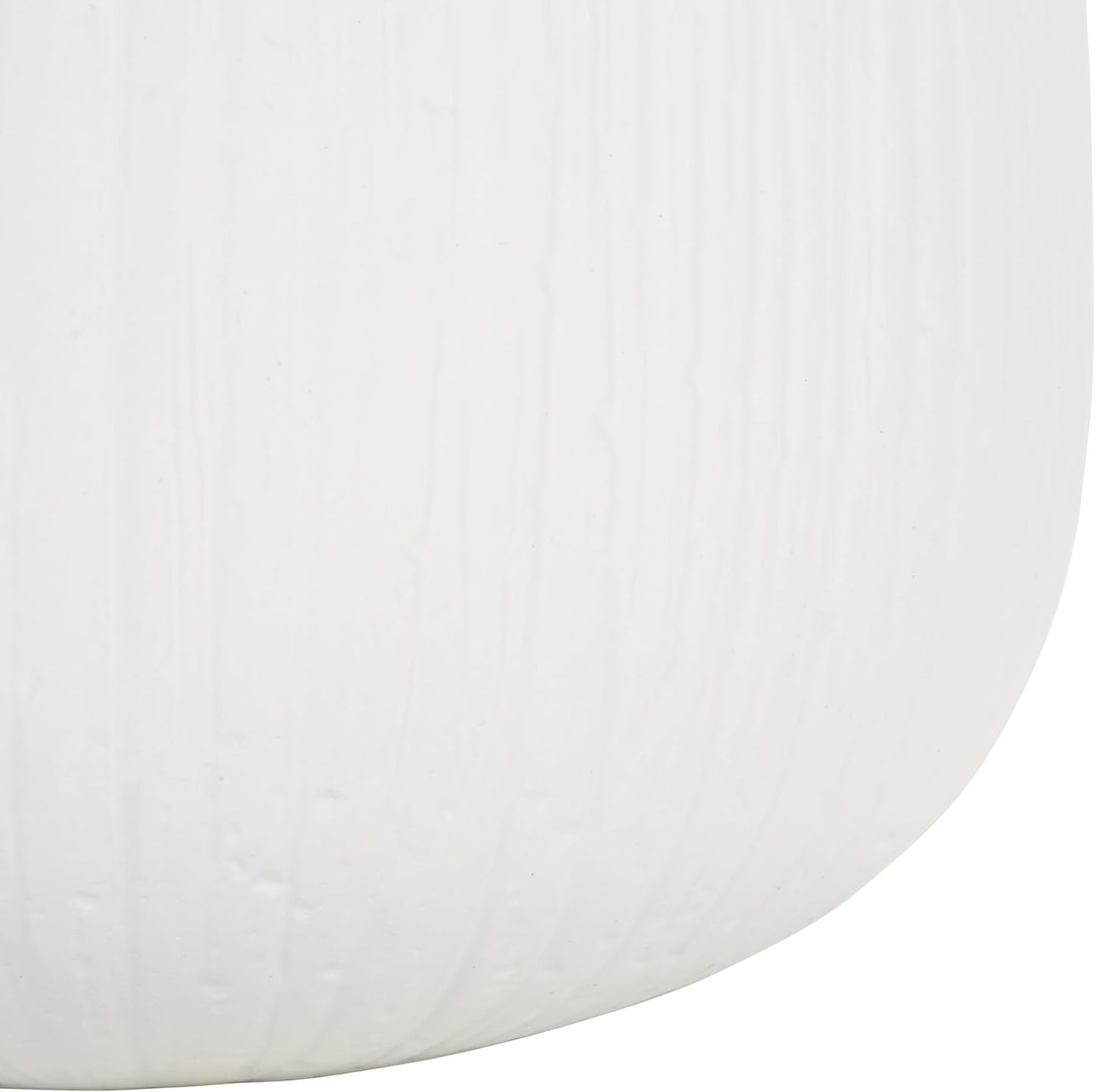 SAFAVIEH Outdoor Collection Francia Modern White Concrete Ficonstone Planter Pot