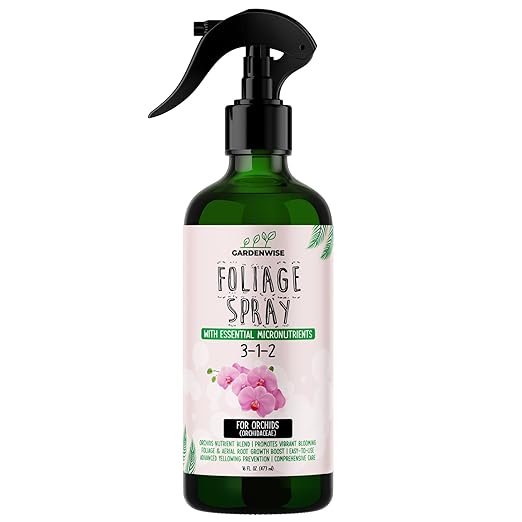 Premium Orchid Plant Food Mist ā Orchid Fertilizer Spray ā Orchid Food Fertilizer for Blooming ā Orchid Plant Care Formula 3-1-2 ā Ready-to-Use (16 OZ)