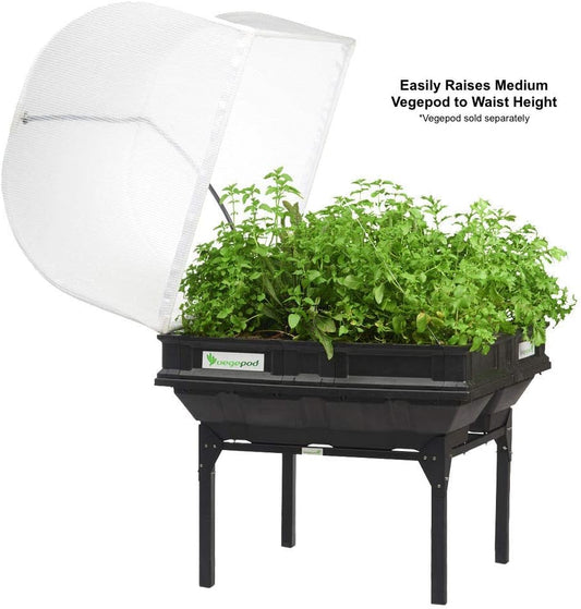 vegepod - Raised Garden Bed - Self Watering Container Garden Kit with Protective Cover, Easily Elevated to Waist Height, 10 Years Warranty (Medium, Stand)