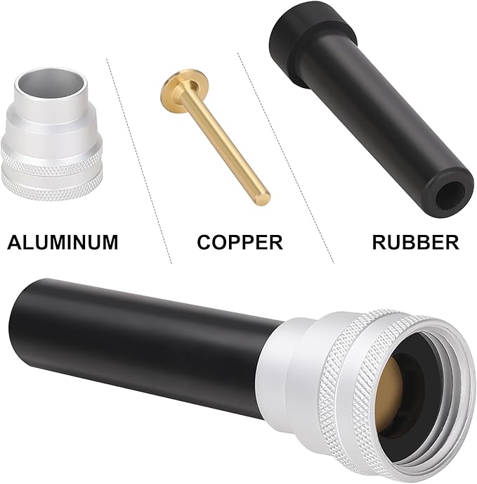 Hromee Handy Bend Water Spray Nozzle, Flexible Garden Hose Attachment