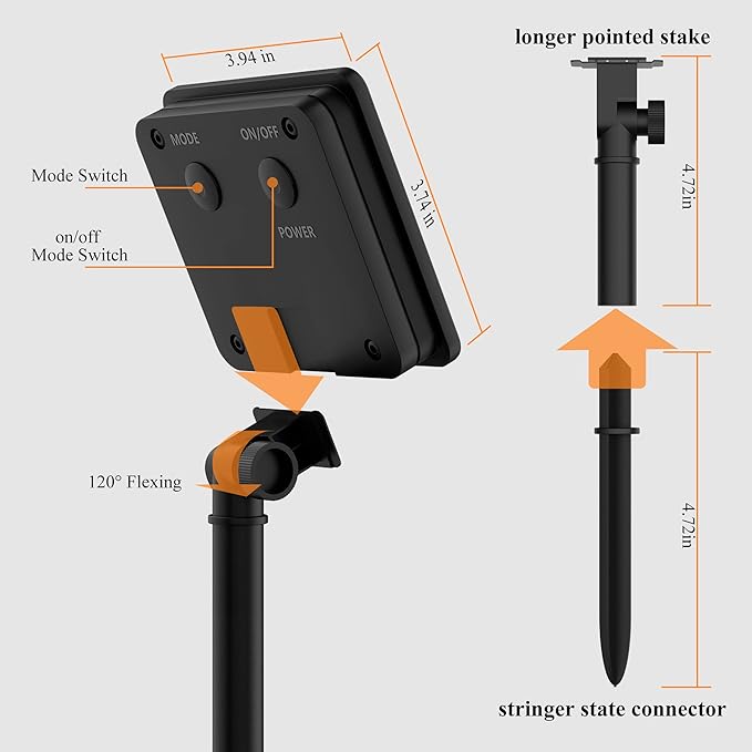 2 Pack 200LED Solar Christmas Lights Outdoor, 72FT Solar String Lights with 8 Lighting Modes, IP65 Waterproof Solar Lights Outdoor for Xmas Garden Party Tree Decor, Warm White