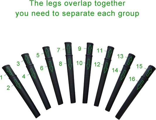 4 Pcs Plastic Raised Garden Beds with Legs,16 Gallon Outdoor Elevated Garden Planter Box,Perfect for Flowers, Vegetables, and Herbs