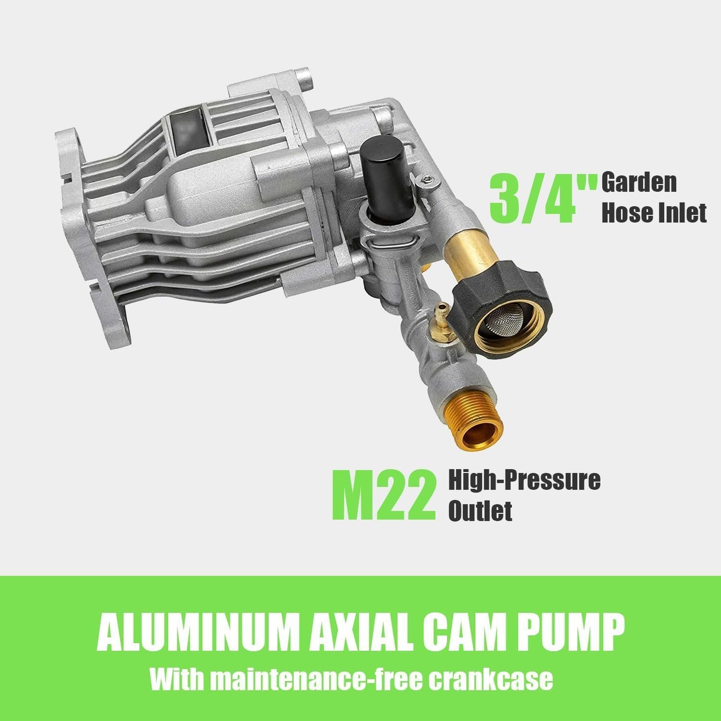 4200 PSI Gas Pressure Washer, 4.0 Max GPM 212CC 7HP Commercial Gas Power Washer, Spray Gun and Wand, 5 Nozzle Set, for Cars/Fences/Driveways/Homes/Patios/Furniture