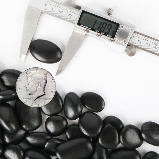 45lb Black Pebbles for Plants,Potting,Succulents Aquarium Fish Tank Vases Decorative Garden Polished Gravel Rocks Stones