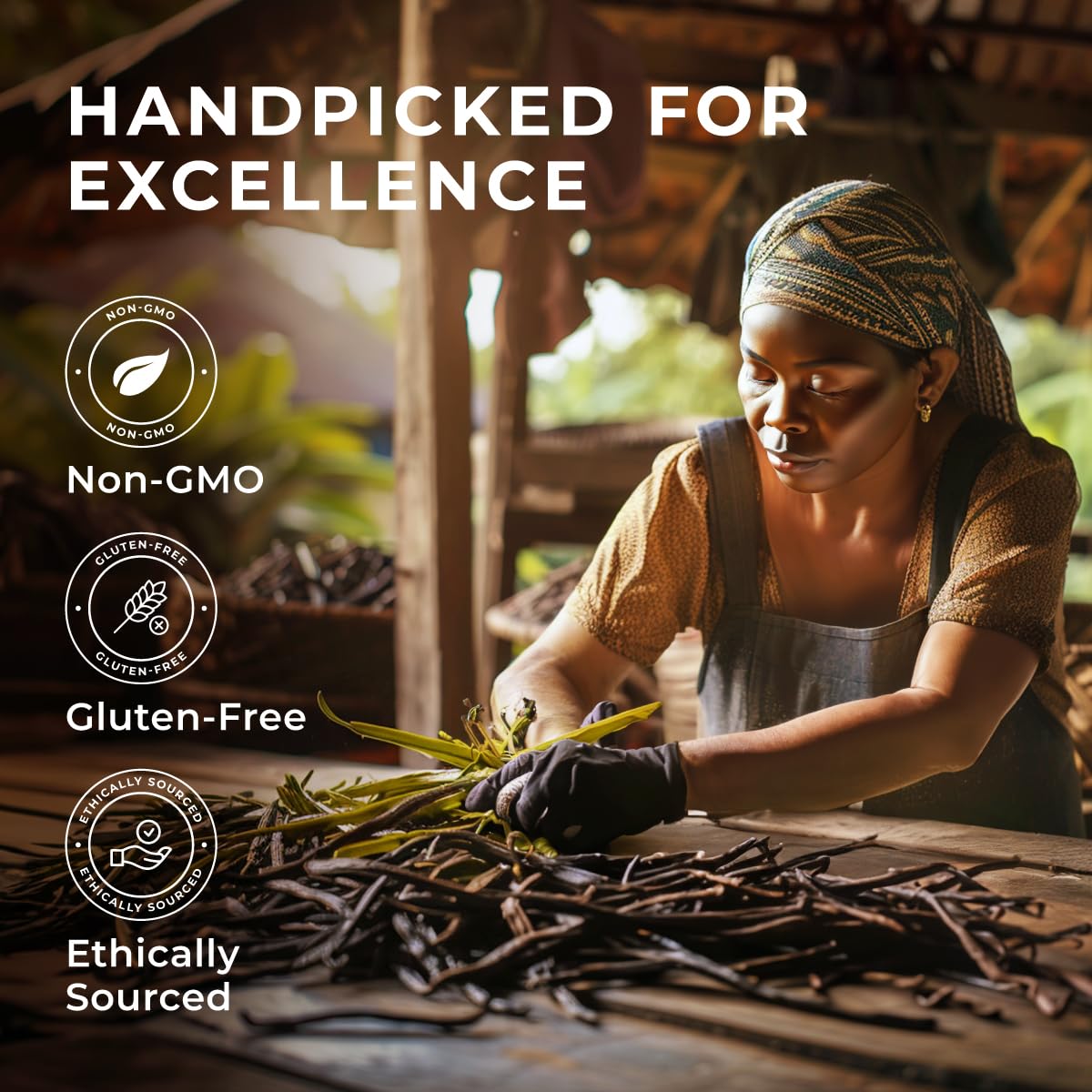 Gya Labs 30 Madagascar Vanilla Beans for Making Vanilla Extract, Baking - Grade A - 5-7 Inches (12 to 15 CM) long, Caviar Rich, Flavorful Fresh Pods