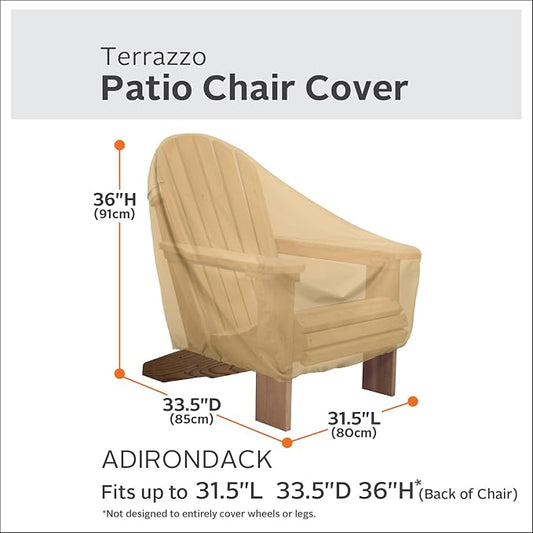 Classic Accessories Terrazzo Patio Adirondack Chair Cover