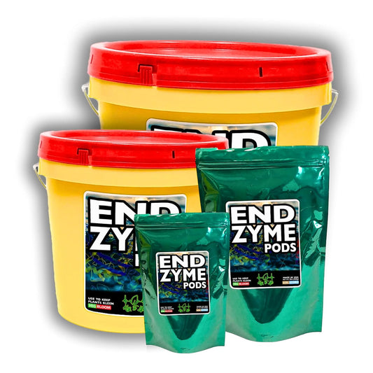 Key To Life - Endzyme Pods - Organic Plant Food - Houseplants Feeds - Water Soluble Plant Supplement - Indoor Outdoor Vegetables Fertilizer - Root Drench Treatment - Flower Plant Feed for Hydroponic