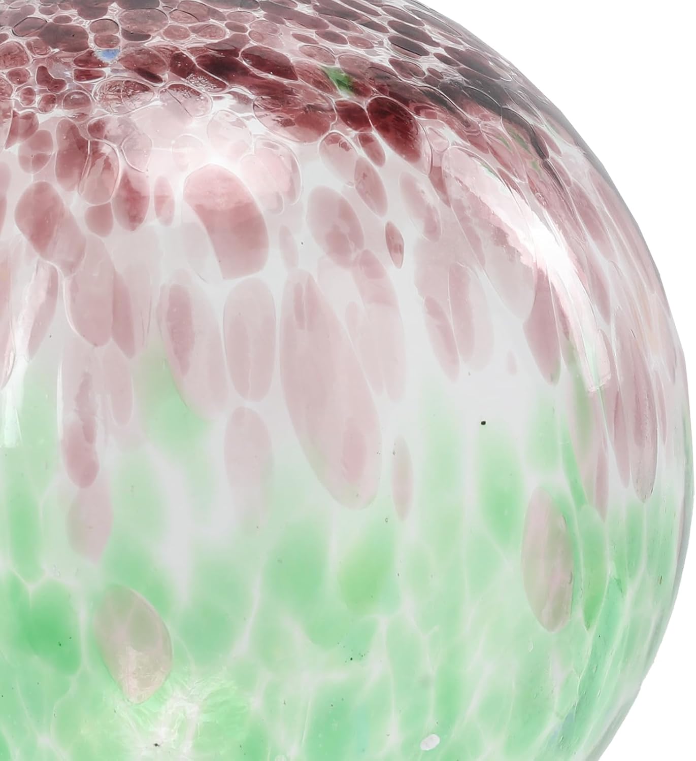 Gazing Ball 10 Inch Glass Reflective Garden Globe Outdoor Gazing Globe Sphere Yard Ornament for Garden Yard Home Outdoor Decoration Gift for Women (Green)