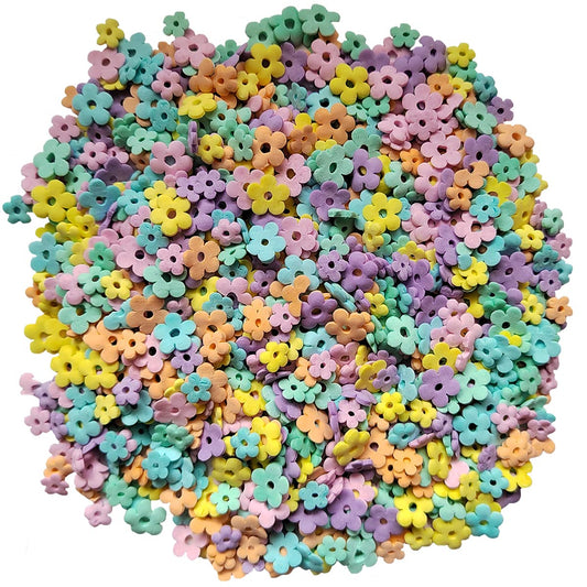 Homankit Edible Spring Flowers Sprinkles Ice Cream Sprinkle Sugar Candy Baking Cake Cupcake Toppers Cookie Donut Dessert Decoration 2.47 Ounces