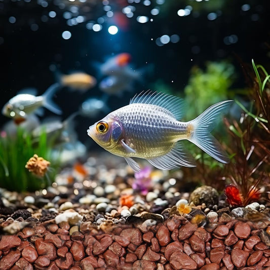 HappyFiller Small Red River Rocks Decorative Pebbles Natural Aquarium Gravel Stones for Fish Turtle Tank,Soil Cover,Indoor Outdoor Garden Succulent Potted Plants Top Dressing,Zen Garden,2 LB