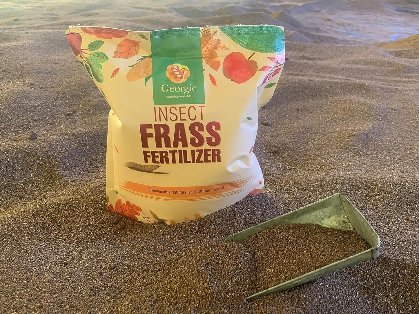 Insect Frass Fertilizer for Soil Amendment, All-Purpose Organic House Plant Food and Fertilizer- Pack of 2