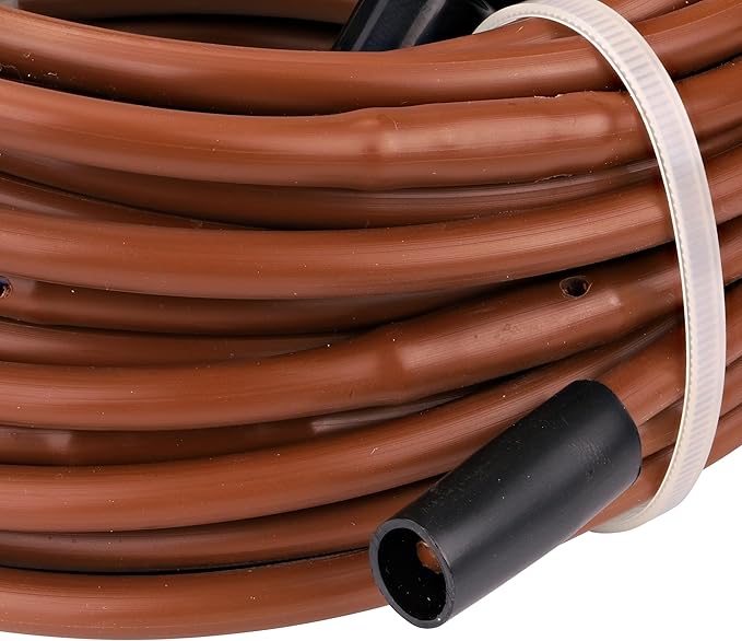 Raindrip R567DT Drip Irrigation Watering Kit for Vegetable Gardens Includes 50 feet of 1/4-Inch Dripline, 3/4-Inch FHT Adapter, 10 Hold-Down Stakes, 1 End Plug