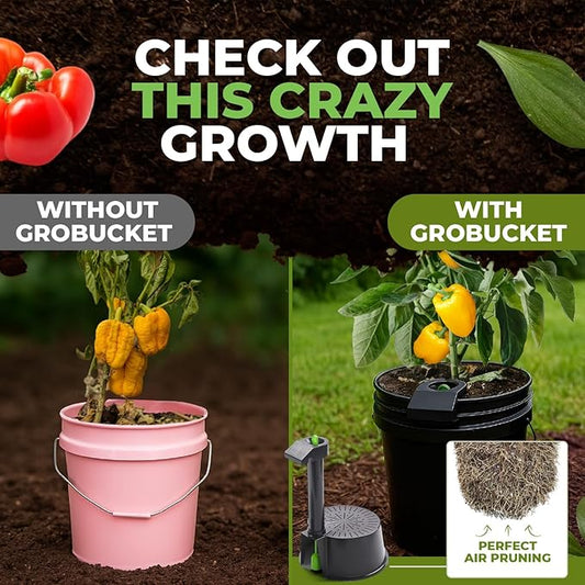 Garden Kit (10PK) self-watering sub-irrigated planter insert. Turn any bucket into a self-watering Container Garden. Create an indoor or outdoor, space saving and portable garden in minutes.