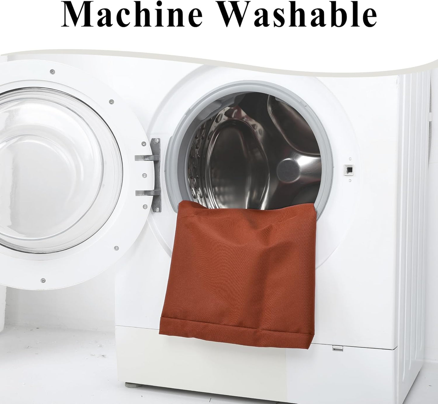 Outdoor Chair Cushions Set of 2, Waterproof Foam Patio Seat Cushions with Ties for Garden Sofa & Dining Furniture, 3-Year Color Fastness, 16x17x2 Inch, Spcie