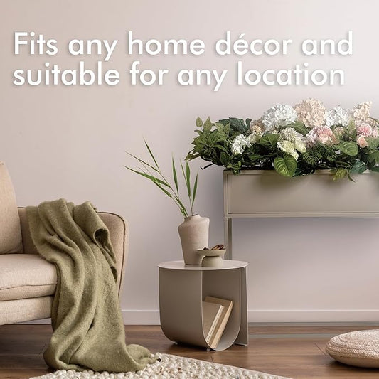 Cocoyard Elevated Planter Box - 28 Inch Durable Raised Garen Bed for Herbs and Flowers - Tall Rectangular Planter for Outdoor Plants & Backyard Gardening (Sand, 28" H)