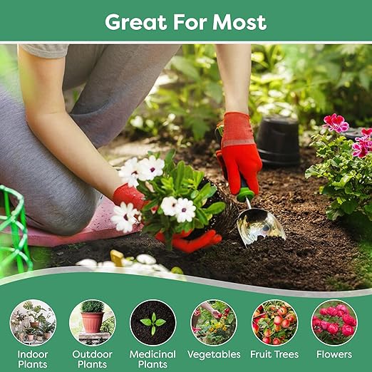 20-20-20 Water-Soluble Fertilizer ā Powder for Liquid Plant Food for Indoor & Outdoor Plants, Orchids, Vegetables, Lawns, Flowers ā 20 20 20 Fertilizer (10 QUARTS)