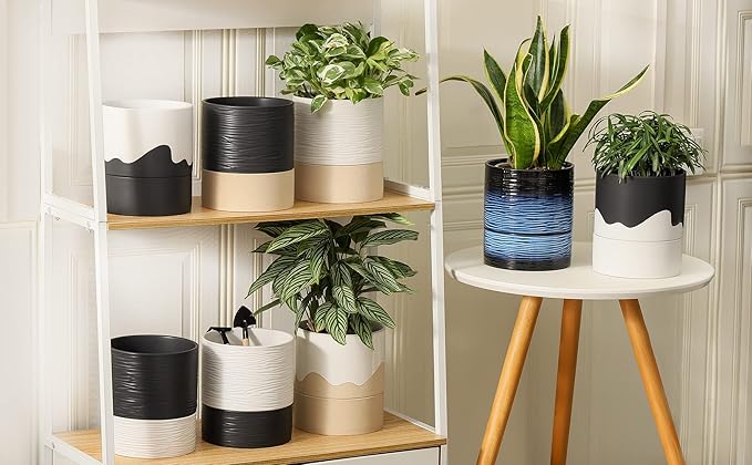 Nihow Self Watering Planter Accessory Set with Wick, Mesh - Enhance Your Plant's Growth and Health Easily