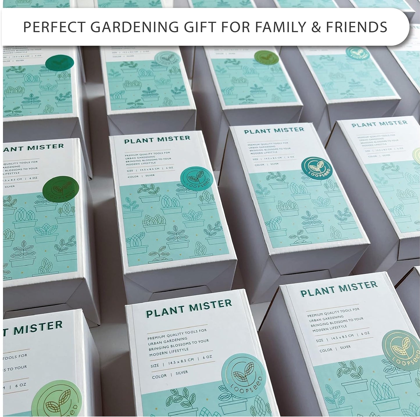 Plant Mister Spray Bottle Stainless Steel Watering Can for Indoor Plants Bonsai Sprayer Succulent Spritzer Houseplant Atomizer Terrarium Mister Modern Garden Tools 10oz/300ml Black