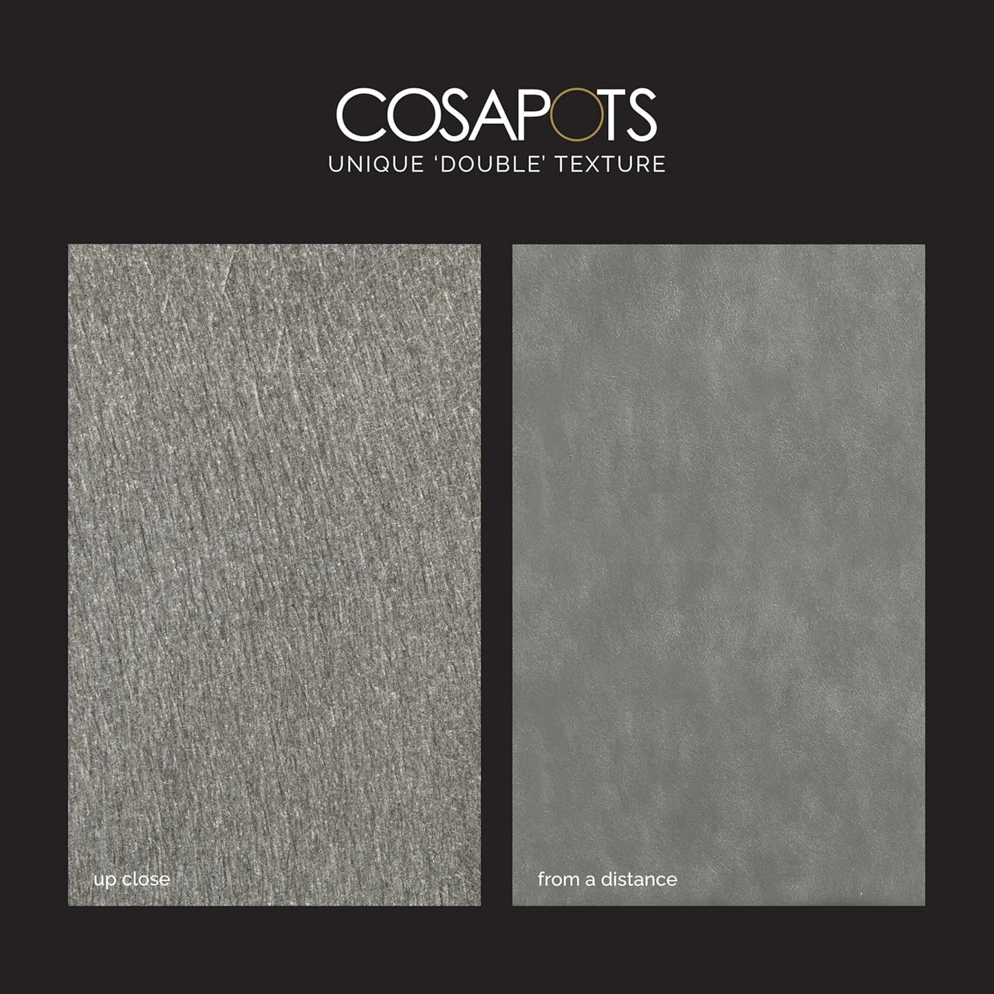 Mondo Large Planter – Concrete Stone Finish – Fiberglass Indoor/Outdoor and Weather-Resistant Round Planter (39.4" D x 40" H Exterior, 37.8" D x 39.4" H Interior)