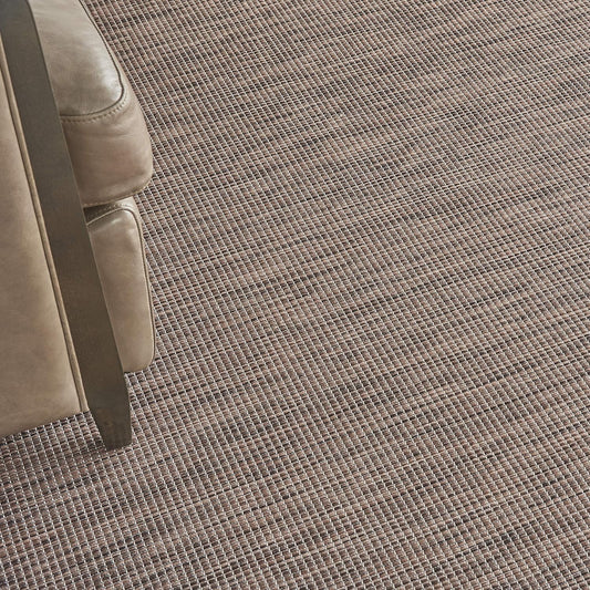 Nourison Positano Indoor/Outdoor Natural 2'2" x 12' Area Rug, Easy Cleaning, Non Shedding, Bed Room, Living Room, Dining Room, Backyard, Deck, Patio (2x12)