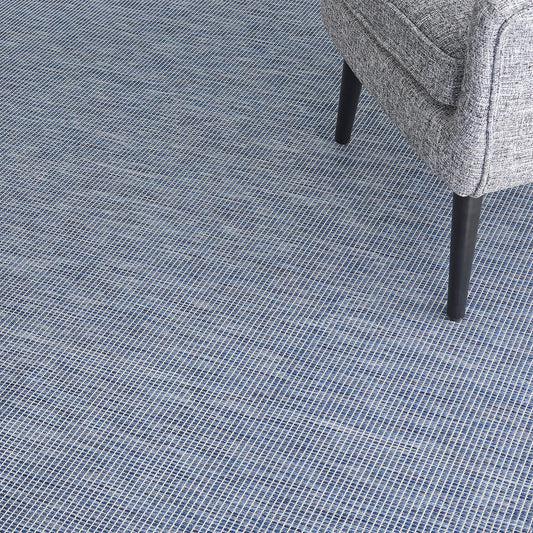 Nourison Positano Indoor-Outdoor Navy Blue 4' x 6' Area Rug, Easy Cleaning, Non Shedding, Bed Room, Living Room, Dining Room, Backyard, Deck, Patio (4x6)
