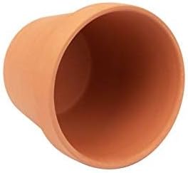 [26 Pack] 4" Planter Nursery Pots Clay Pots Terracotta Pot Clay Ceramic Pottery Planter Cactus Flower Pots Succulent Nursery Pots Garden Terra Cotta Pots with Drainage Hole (4")