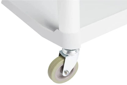 Amazon Basics 3 Shelves Utility Cart with 400 lbs Loading Capacity, Smooth move, Gray (Previously AmazonCommercial brand)