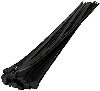 SYD 4 Inch length, 18lb Small size Self Locking Nylon Cable Zip Ties -1000 Piece (Black)
