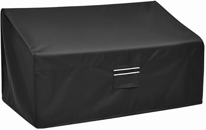 Loriano 3-Seater Patio Sofa Covers, 100% Waterproof Perfect Fit for Outdoor Sofa Covers, Oxford Fabric Lawn Patio Furniture Loveseat Covers 79W x 37D x 35H inches