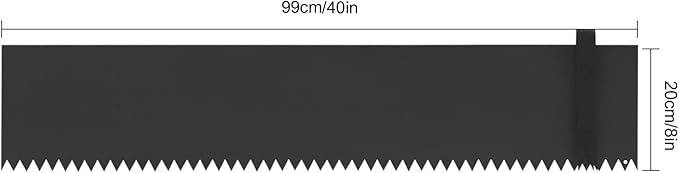 40" x 8" Steel Landscape Edging, 4PCS Garden Landscape Edging Border Metal Steel Lawn Edging Garden Border Edging for Landscaping Black Lawn Edge for Garden Yard