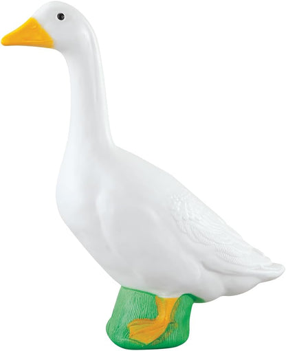 Fox Valley Traders Large White Goose, Plastic Garden Décor, 23” High