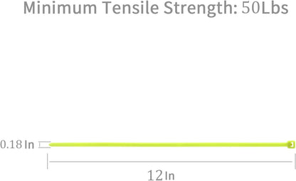 XINGO 1000 PCS Apple Green Zip Ties 12 Inch, 60 LBS Tensile Strength, Self-Locking Nylon Plastic Nylon PA66 Wire Ties for Indoor and Outdoor Use