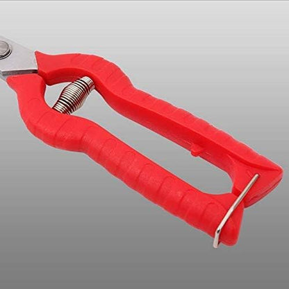 Extra Long Edge Stainless Steel Pruning Shears Fruit Trees Bonsai Sharp Garden Scissors Tool