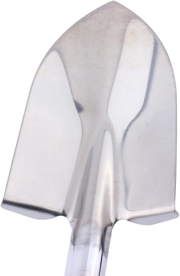 Stainless Steel Garden Shovel Hand Tool Digging Weeding Seeding Turning Soil 23.6-Inch 60CM