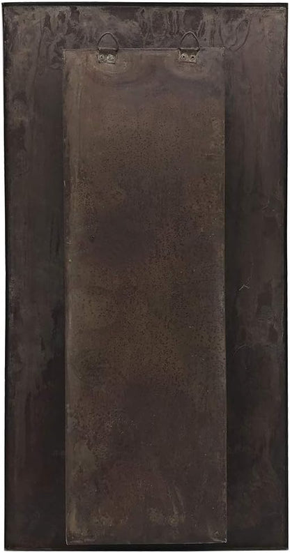 Modern Home Living Wall Galvanized Steel/Zinc Succulent Planter (Rust Zinc, 12 Pocket)