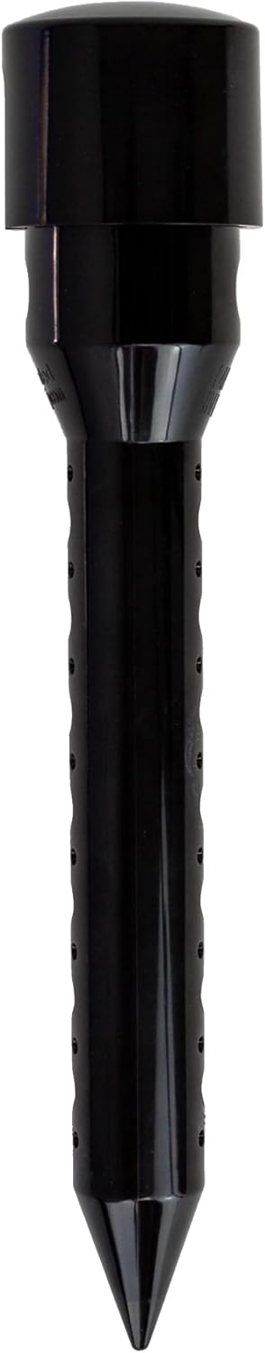 8 in. DEEP DRIP Garden Watering Stake (4 Pack) (Black) | UV-Protected ABS Plastic Deep Root Irrigation Spike for Flowers, Fruits, Vegetables, Potted Plants