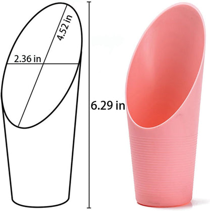 9 PCS Pcs Bonsai Soil Scoops Plastic Garden Shovels Garden Tool Bucket Shovel Colorful Small mini Potting Scoop,Suitable for Flower Planting