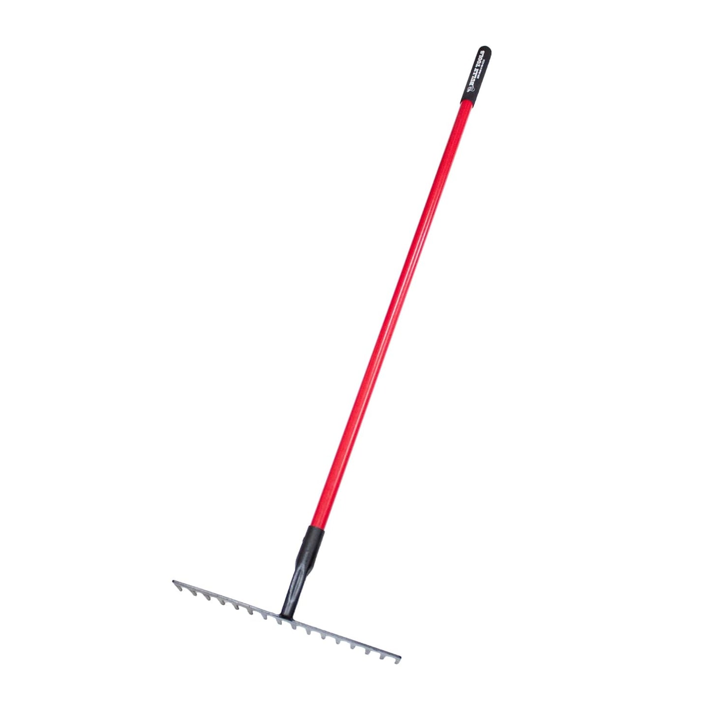 Bully Tools 92369 66-Inch 4-Tine Mulch Fork with Fiberglass Long Handle