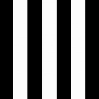 Arden Selections Outdoor Wicker Chair Cushion, 20 x 18, Rain-Proof, Fade Resistant 21 x 21, Black Cabana Stripe (Pack of 4)