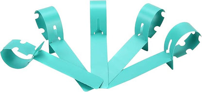 200 Pcs Green Plastic Plant Tags with a Marker Pen, Wrap Around Hanging Tree Tags Nursery Garden Labels Waterproof Nursery Garden Stakes, 2x20cm