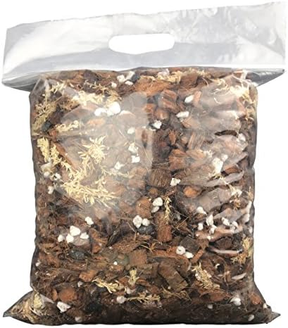 rePotme Orchid Potting Mix, Phalaenopsis Dark Classic Orchid Mix (Standard Bag) - Hand Blended in The USA