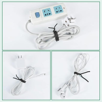 Tenn Well Garden Wire, 66 Feet 2.8mm Bendable Garden Plant Ties for Climbing Plants, Tomatoes, Climbing Roses, Trellises (2PCS X 33 Feet, Black)