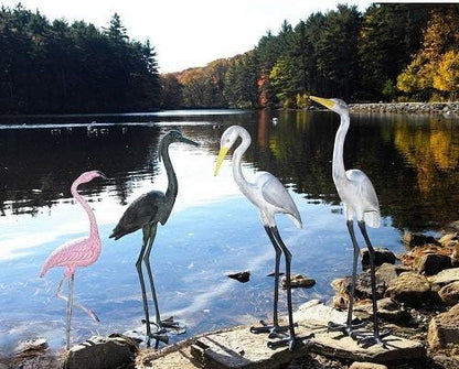 Achla Designs Great Blue Heron Garden Statue