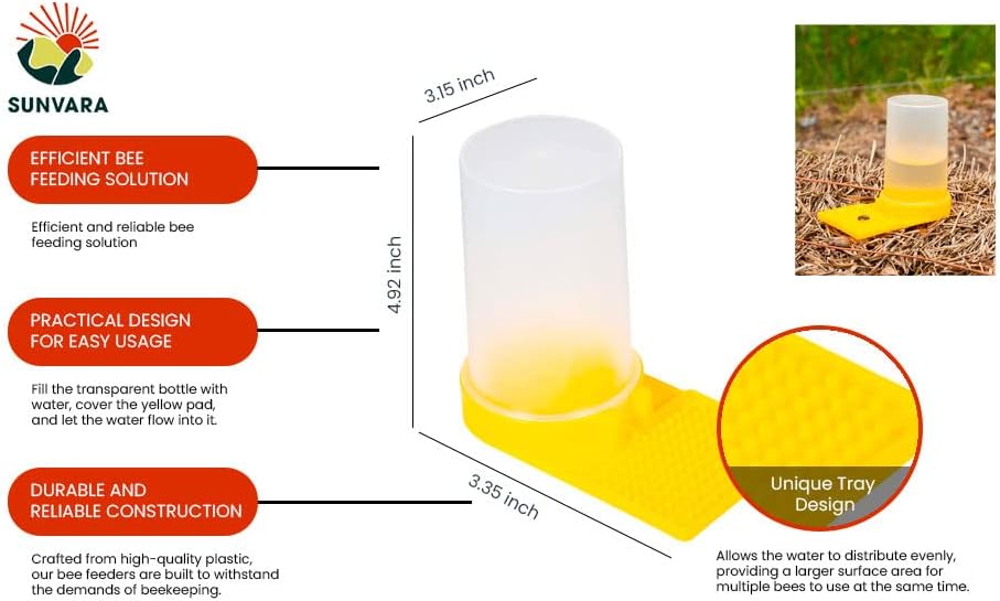 Bee Feeder Bee Watering Station 2 Pack