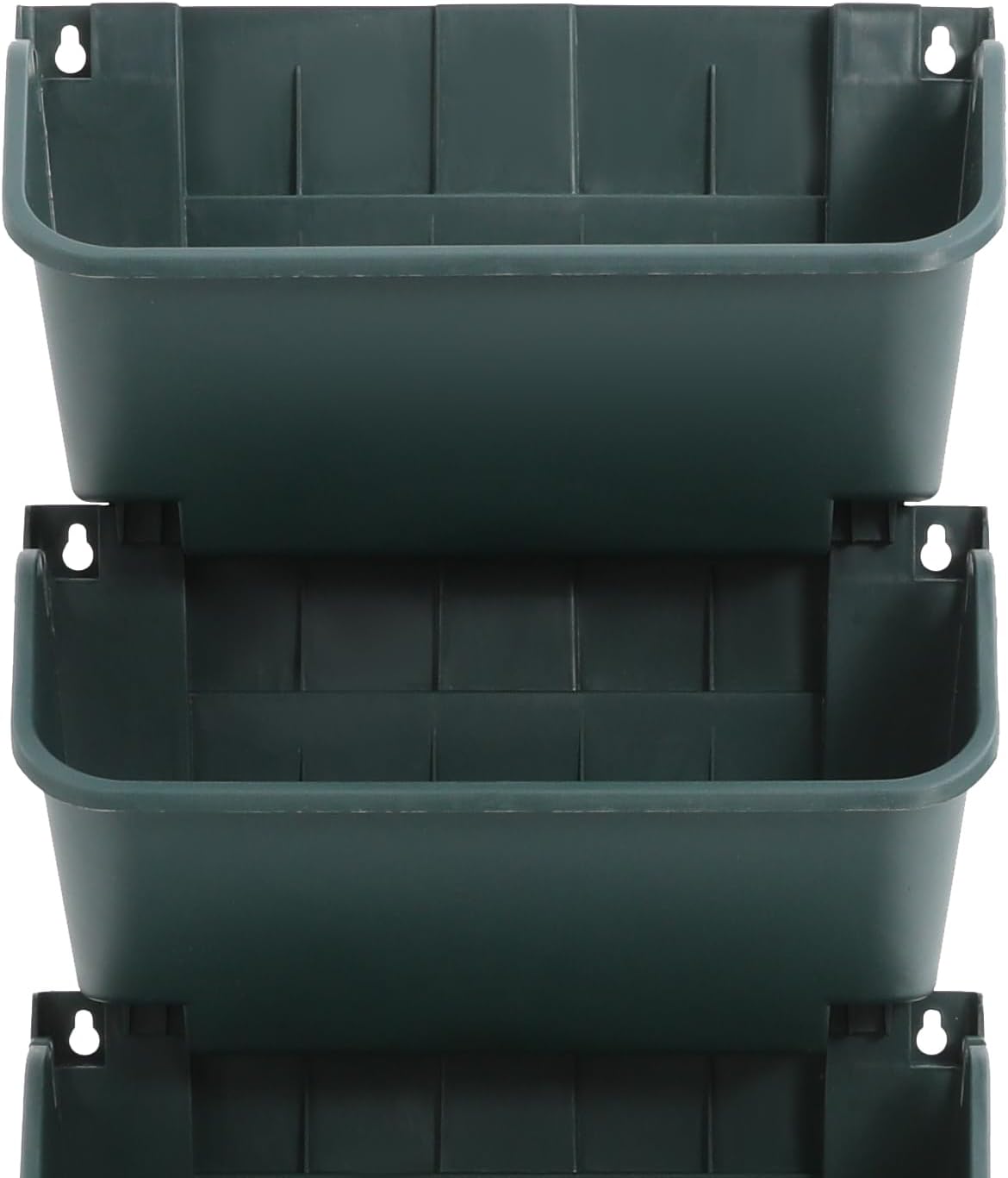 Self-Watering Wall-Mounted Planter, Vertical Wall Planter 18 Pots Vertical Living Wall Planter Indoor Plant Grow Pots w/Timer&Long Hose, Plant Flower Pot Holder for Flowers Vegetables (Green)