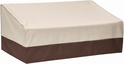 loriano 3-Seater Patio Furniture Covers, 100% Waterproof for Outdoor Sofa, Loveseat, Seat, Couch, Heavy Duty 600D Oxford Fabric, Premium PVC Coating for Sun Fade Resistance 83" W x 40" D x 30" H