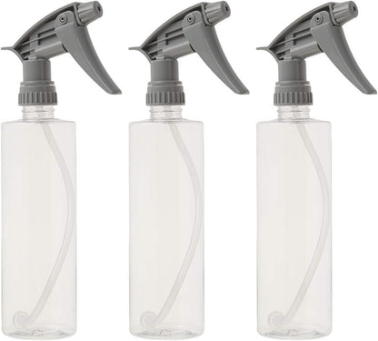 Chemical Guys Acc_121.16HD3 Acc_121.16HD-3PK Chemical Resistant Heavy Duty Bottle and Sprayer, 16 oz, Pack of 3
