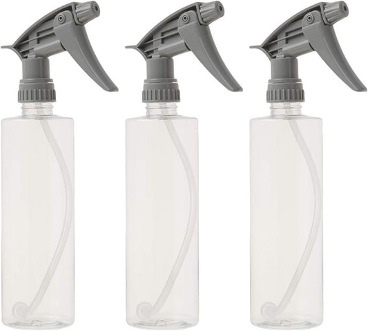 Chemical Guys Acc_121.16HD3 Acc_121.16HD-3PK Chemical Resistant Heavy Duty Bottle and Sprayer, 16 oz, Pack of 3