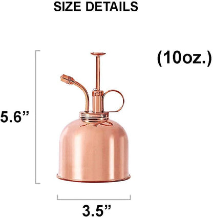 Watering Can Indoor Plants - Copper Plant Mister - Stylish and Rust Resistant Watering Cans for Healthy Hydration - Prevents Overwatering
